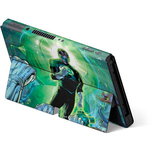 DC Comics Green Lantern Dark Days Cover #4 New 52 Art by Billy Tan Nintendo Switch OLED (2021) Skin